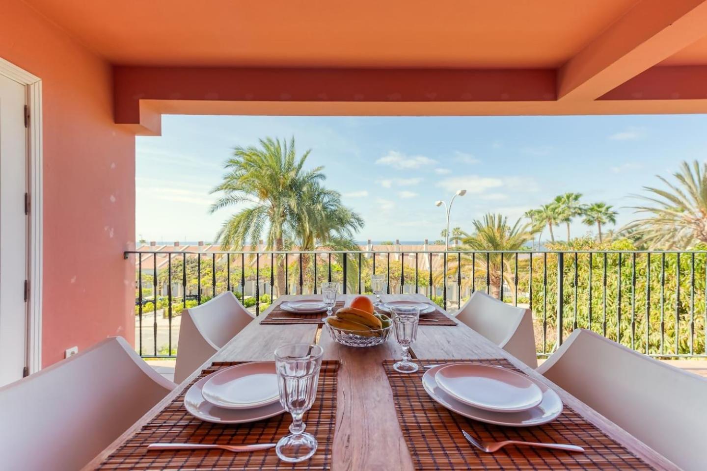 Gran Terraza Con Vistas Al Mar Apartment Pasito Blanco Exterior foto